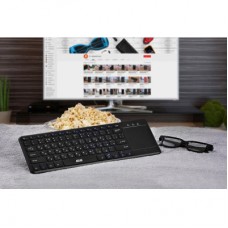 Клавіатура 2E KT100 Touch Wireless UA Black (2E-KT100WB_UA) - Фото