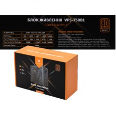 Блок живлення Vinga 750 W (VPS-750B1W) - Фото