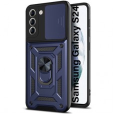 Чохол для мобільного телефона BeCover Military Samsung Galaxy S24 SM-S921 Blue (710636) - Фото