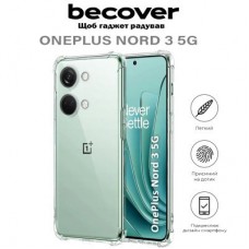 Чохол для мобільного телефона BeCover Anti-Shock OnePlus Nord 3 5G Clear (710620) - Фото