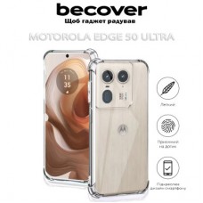 Чохол для мобільного телефона BeCover Anti-Shock Motorola Edge 50 Ultra Clear (712308) - Фото