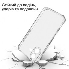 Чохол для мобільного телефона BeCover Anti-Shock Apple iPhone 17 Clear (713793) - Фото