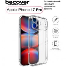 Чохол для мобільного телефона BeCover Apple iPhone 17 Pro Transparent (713761) - Фото