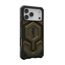 Чохол для мобільного телефона UAG iPhone 17 Pro Max Monarch Pro MagSafe Kevlar Element Green (11451411397B) Чохол для мобільного телефона UAG iPhone 17 Pro Max Monarch Pro MagSafe Kevlar Element Green (11451411397B) - Фото