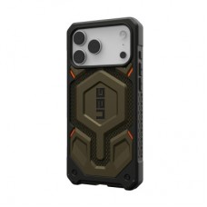 Чохол для мобільного телефона UAG iPhone 17 Pro Max Monarch Pro MagSafe Kevlar Element Green (11451411397B) Чохол для мобільного телефона UAG iPhone 17 Pro Max Monarch Pro MagSafe Kevlar Element Green (11451411397B) - Фото