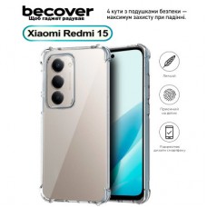 Чехол для мобильного телефона BeCover Anti-Shock Xiaomi Redmi 15 Clear (713811) - Фото
