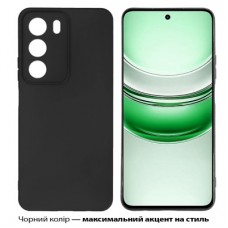 Чехол для мобильного телефона BeCover Silicone Realme C71 Black (713779) - Фото