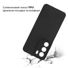 Чехол для мобильного телефона BeCover Silicone Realme C71 Black (713779) - Фото