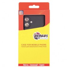 Чохол для мобільного телефона Dengos Carbon Kit for Samsung Galaxy A07 case + glass Black (DG-KM-162) - Фото