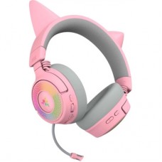 Навушники Razer Kraken Kitty V3 PRO Quartz USB Pink (RZ04-05170200-R3M1) - Фото