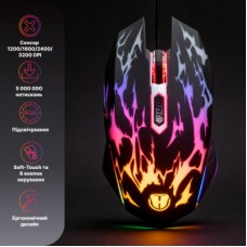 Мышка Hölmer M-01GS USB Black (M-01GS)