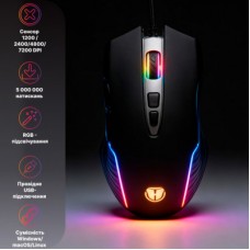 Мышка Hölmer M-03GS USB Black (M-03GS)