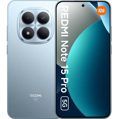 Мобильный телефон Xiaomi Redmi Note 15 Pro 5G 8/256GB Glacier Blue (1183688)