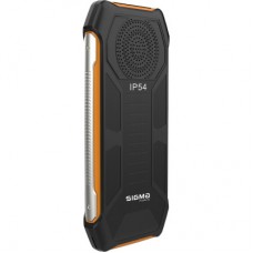 Мобільний телефон Sigma X-style 323 RAIN Black-Orange (4827798885727) - Фото