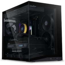 Корпус для ПК Lian Li O11 Dynamic Mini V2 Flow, Black (G99.O11DMIV2FX.00) - Фото