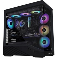Корпус для ПК Lian Li V100R case with pre-installed four 120mm RGB PWM fan, Black (G99.V100RX.01) - Фото
