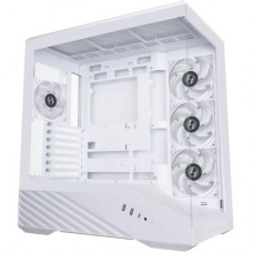 Корпус для ПК Lian Li V100R case with pre-installed four 120mm RGB PWM fan, White (G99.V100RW.01) - Фото