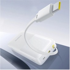 Батарея універсальна Baseus Bipow 2 20000 mAh 20 W with USB-C cable white (P10077101213-01) Батарея універсальна Baseus Bipow 2 20000 mAh 20 W with USB-C cable white (P10077101213-01) - Фото