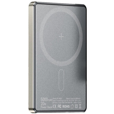 Батарея універсальна Essager 5000 mAh Cross-bororter magnetic 20W PD QC/3.0 (EDY5K-YJ0A-Z)