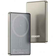 Батарея універсальна Essager 5000 mAh Cross-bororter magnetic 20W PD QC/3.0 (EDY5K-YJ0A-Z) - Фото