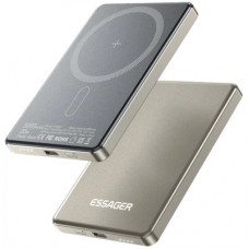 Батарея універсальна Essager 5000 mAh Cross-bororter magnetic 20W PD QC/3.0 (EDY5K-YJ0A-Z) - Фото