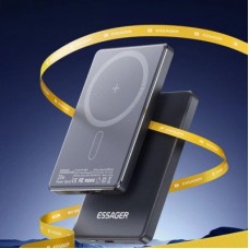 Батарея універсальна Essager 5000 mAh Cross-bororter magnetic 20W PD QC/3.0 (EDY5K-YJ0A-Z) - Фото