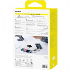 Батарея універсальна Baseus Lipow 20000 mAh 22,5W PD, QC/3.0, White (P10079102213-00) - Фото