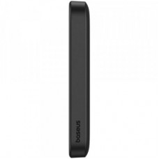 Батарея універсальна Baseus Magnetic Wireless Mini Air 6000 mAh 20W PD, QC, Qi-15W, Black (P10059002113-00) - Фото