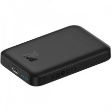 Батарея універсальна Baseus Magnetic Wireless Mini Air 6000 mAh 20W PD, QC, Qi-15W, Black (P10059002113-00) - Фото