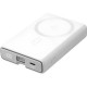 Батарея універсальна JOYROOM Magnetic Wireless 10000 mAh 20W QC, USB-C In/Out White (JR-PBM01 / 6941237112545)