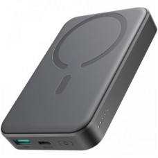 Батарея універсальна JOYROOM Magnetic Wireless 10000 mAh 20W PD, QC, USB-C In/Out Black (JR-W020 / 6941237118455)