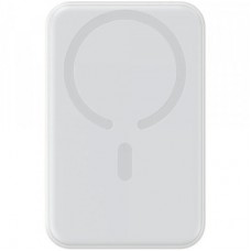 Батарея універсальна JOYROOM Magnetic Wireless 10000 mAh 20W PD, QC, USB-C In/Out White (JR-W020 / 6941237119698)