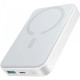 Батарея універсальна JOYROOM Magnetic Wireless 10000 mAh 20W PD, QC, USB-C In/Out White (JR-W020 / 6941237119698)