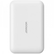 Батарея універсальна JOYROOM Magnetic Wireless 10000 mAh 20W PD, QC, USB-C In/Out White (JR-W020 / 6941237119698) - Фото