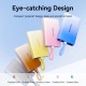 Батарея універсальна VENTION 10000 mAh 22,5W PD, USB-A, USB-C In/Out, Lightning In/Out, LED display, Yellow (FHZY0)