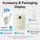 Батарея универсальная VENTION 10000mAh 22,5W Fast Charging, USB-A, 2xUSB-C Beige (FKAN0-C)