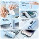 Батарея универсальная VENTION 4800mAh 22,5W PD, USB-C In/Out, LED display, with built-in USB-C cable Blue (FHQL0)