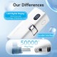 Батарея универсальная VENTION 4800mAh 22,5W PD, USB-C In/Out, LED display, with built-in USB-C cable White (FHQW0)