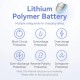 Батарея универсальная VENTION 5000mAh 20W PD, USB-C In/Out, Lightning In/Out, with cable, Gradient Yellow (FHWY0)