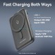Батарея універсальна VENTION Magnetic Wireless 10000 mAh 20W PD USB-C In/Out, QI-15W Black (FHNB0)