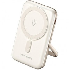 Батарея универсальная VENTION Magnetic Wireless 10000mAh 20W PD USB-C In/Out, QI-15W White (FHNW0)