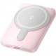 Батарея універсальна VENTION Magnetic Wireless 5000 mAh 20W PD, USB-C, QI-15W Pink (FHSP0)