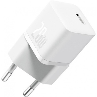 Зарядное устройство Baseus GaN5 Fast Charger USB-C 20W white (CCGN050102)