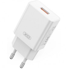Зарядний пристрій XO USB-A QC18W White (L127.white) - Фото