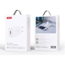 Зарядний пристрій XO USB-A QC18W White (L127.white) - Фото