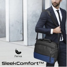 Сумка для ноутбука Promate 15.6" Satchel-MB Blue (satchel-mb.blue) - Фото