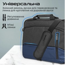 Сумка для ноутбука Promate 15.6" Satchel-MB Blue (satchel-mb.blue) - Фото