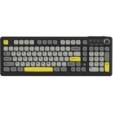 Клавиатура Ajazz AF98 Plus Wireless/Bluetooth/USB UA Black/Grey/Yellow (AF98-PLUS-BGY)