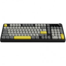 Клавіатура Ajazz AF98 Plus Wireless/Bluetooth/USB UA Black/Grey/Yellow (AF98-PLUS-BGY) Клавіатура Ajazz AF98 Plus Wireless/Bluetooth/USB UA Black/Grey/Yellow (AF98-PLUS-BGY) - Фото