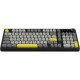 Клавиатура Ajazz AF98 Plus Wireless/Bluetooth/USB UA Black/Grey/Yellow (AF98-PLUS-BGY) Клавиатура Ajazz AF98 Plus Wireless/Bluetooth/USB UA Black/Grey/Yellow (AF98-PLUS-BGY)